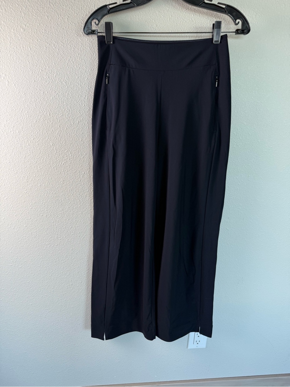 Athleta Cosmic Pant Navy Blue Wide Leg Casual Athleisure Active Women’s Size 2 - Picture 3 of 12